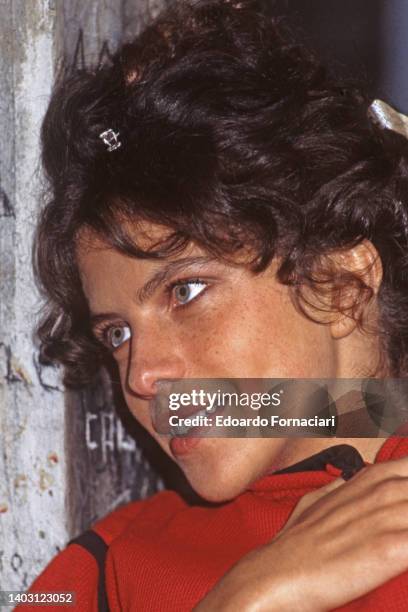 Clio Goldsmith Franch actress. September 01, 1981.