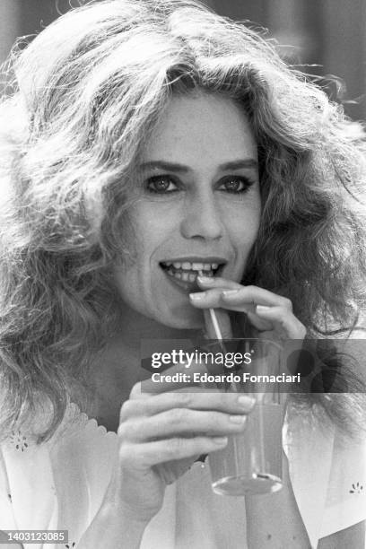The French actress Corinne Clery. May 01, 1980.