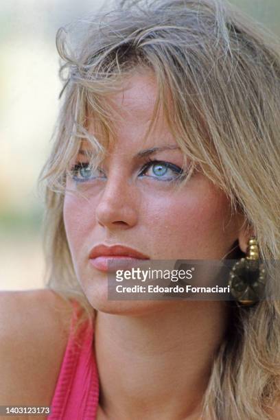 The Italian actress Dalila Di Lazzaro. September 01, 1980.