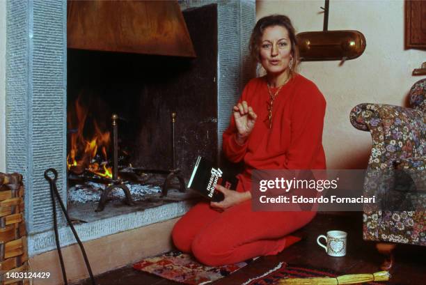 Germaine Greer Australian writer. February 01, 1984.