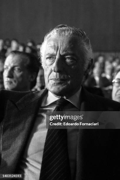 Gianni Agnelli, FIAT president. April 01, 1977.