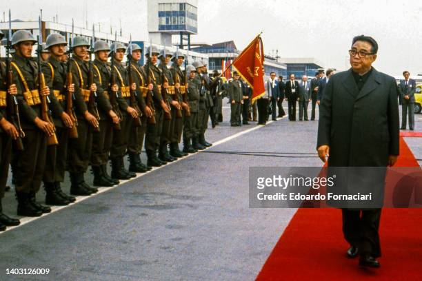 Kim Il Sung Father and Leader of North Korea. April 01, 1980.