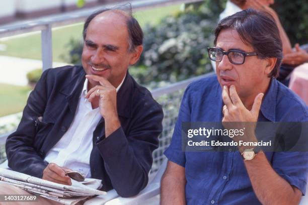 Paolo e Vittorio Taviani, Italian Brothers and Film Directors. September 05, 1984.