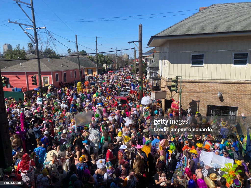 New Orleans Mardi Gras' Parade - New Orleans, Louisiana, USA United States of America