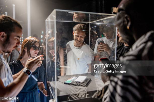 General view during the Nothing phone Event at Art Basel 2022 on June 15, 2022 in Basel, Switzerland.