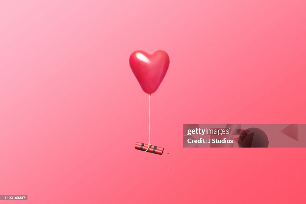 Dangerous relationship concept image