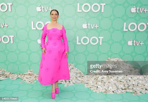 Maya Rudolph attends the premiere of the Apple TV+ comedy "Loot" at DGA Theater Complex on June 15, 2022 in Los Angeles, California.