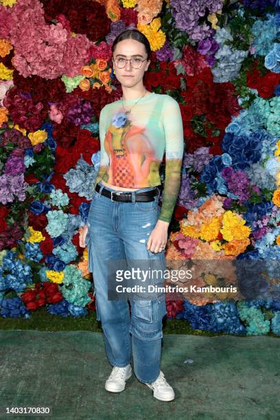 Ella Emhoff attends as alice + olivia by Stacey Bendet celebrates 20 years at the Close East Lawn on June 15, 2022 in New York City.