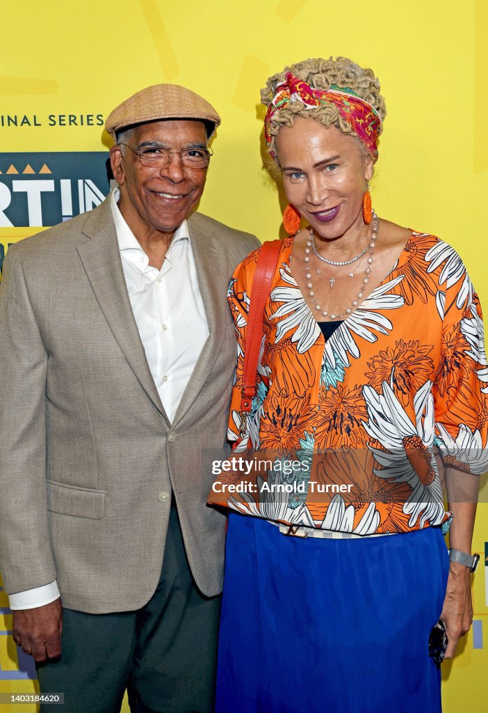 Tim Lathan Stan Lathan and Marguerite Lathan attend the