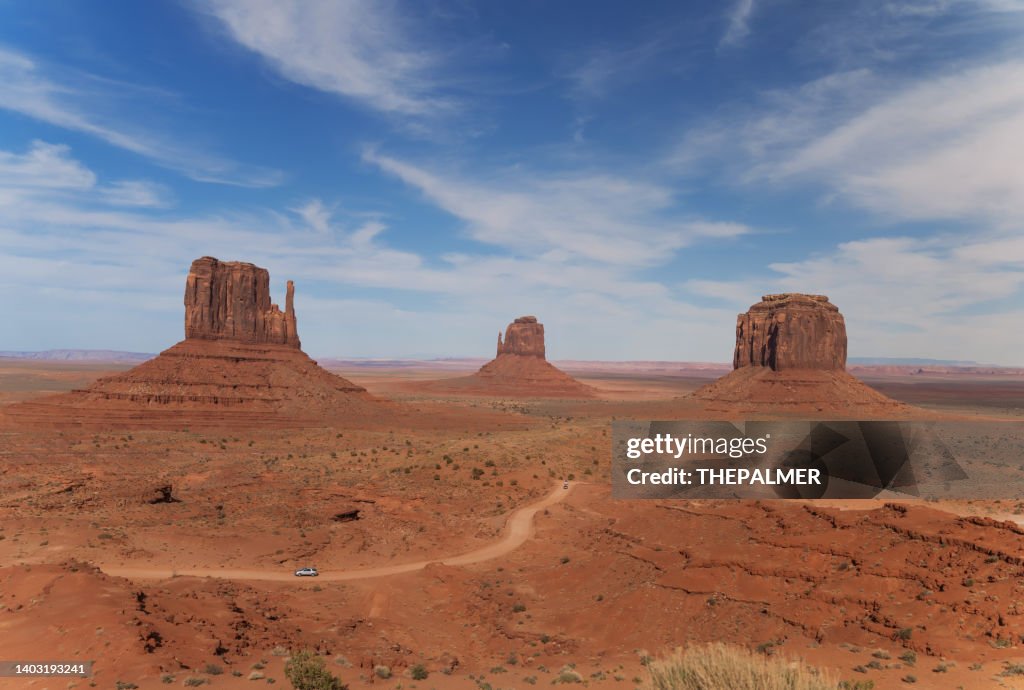 Small Arizona Rocks Monument Valley Rock Formations Arizona Under A Cloudy Sky High-Res ...