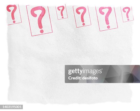 Question Mark Rough Many Red Colored Faded Question Mark Sign Or Symbols Enclosed In A ...