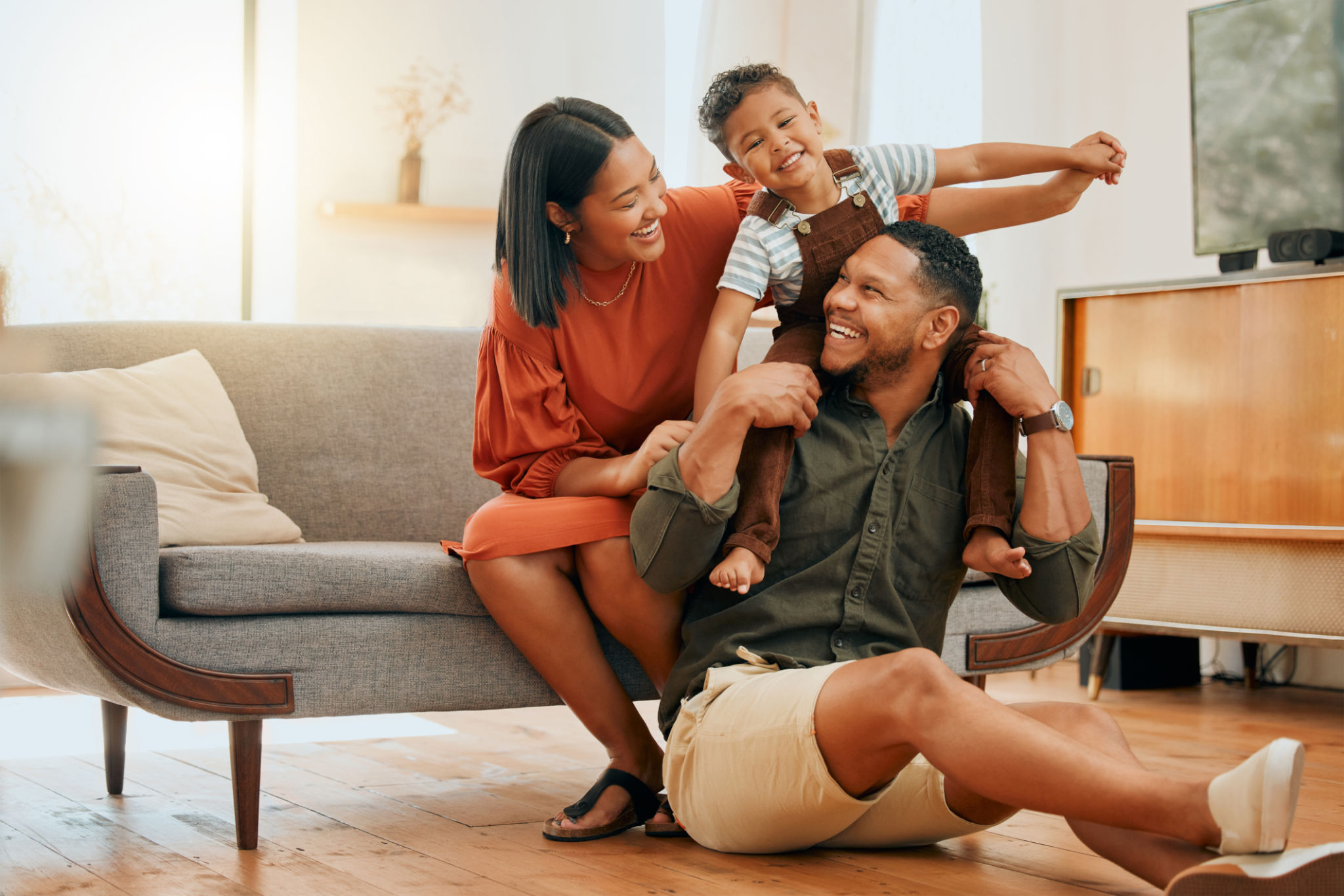 happy family home