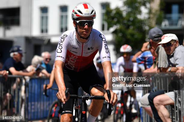 Kenneth Vanbilsen of Belgium and Team Cofidis during the team presentation prior to the 91st Baloise Belgium Tour 2022 - Stage 2 a 175,6km stage from...