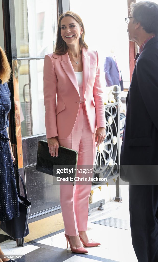 The Duchess of Cambridge Holds Early Years Roundtable