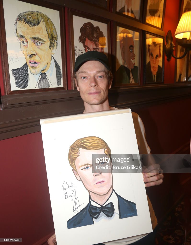 Alfie Allen Caricature Unveiling