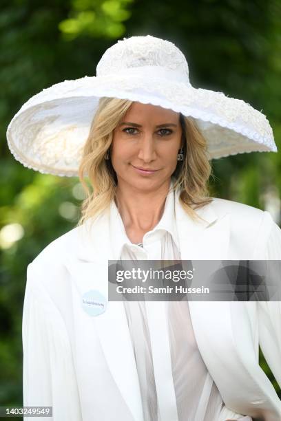 Lady Victoria Hervey attends Royal Ascot 2022 at Ascot Racecourse on June 16, 2022 in Ascot, England.