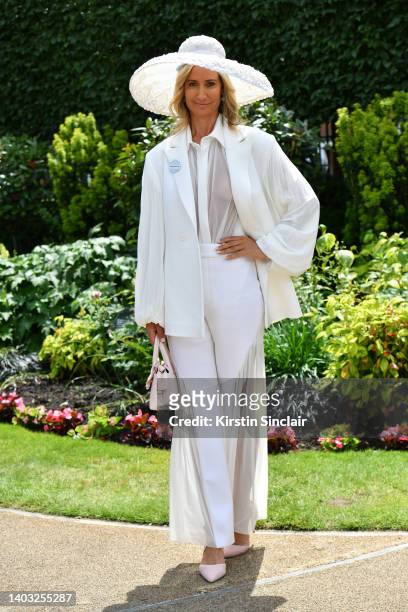 Lady Victoria Hervey attends Royal Ascot 2022 at Ascot Racecourse on June 16, 2022 in Ascot, England.