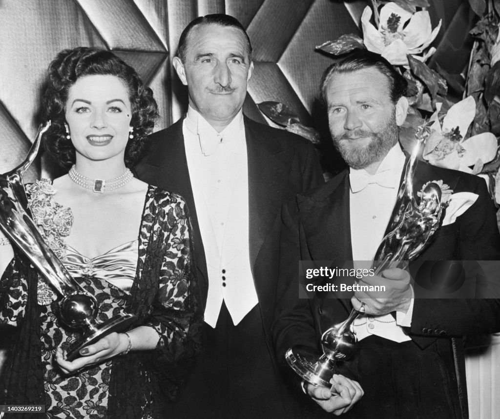Margaret Lockwood And J. Arthur Rank And John Mills