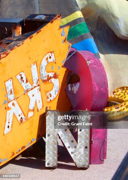 Outdated Sign Image Old Signs High-Res Stock Photo - Getty Images