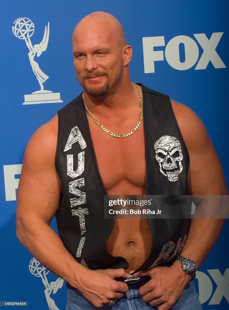 Pro wrestler Steve Austin at Emmy Awards Show