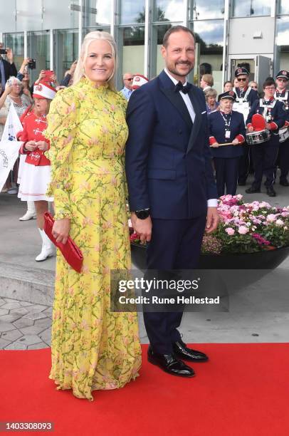 Crown Prince Haakon and Crown Princess Mette-Marit attend the celebrations of Princess Ingrid Alexandra's Official Day at Deichman Museum on June 16,...