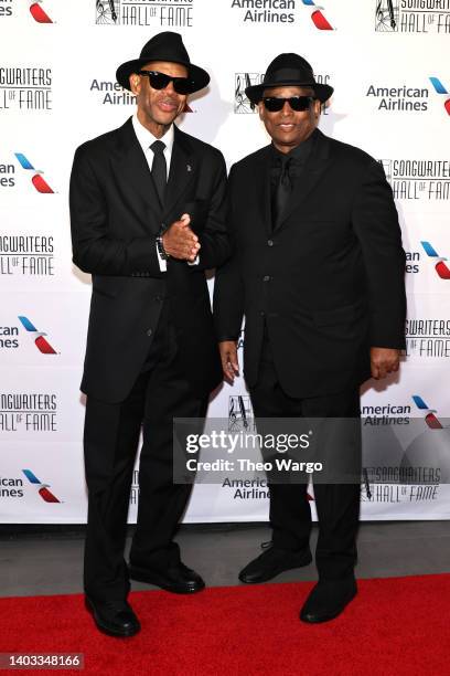Jimmy Jam and Terry Lewis attend the Songwriters Hall of Fame 51st Annual Induction and Awards Gala at Marriott Marquis on June 16, 2022 in New York...