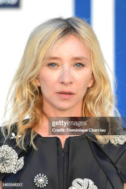 Sylvie Testud attends the 36th Cabourg Film Festival - Day Two on June 16, 2022 in Cabourg, France.