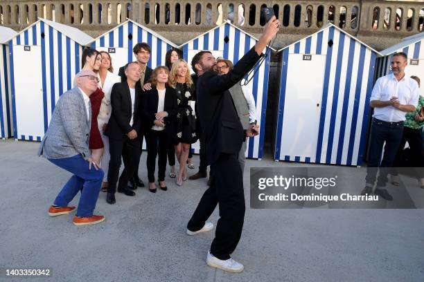 Jury members Michel Fessler, Anamaria Vartolomei, Sébastien Lifshitz, Alexandre Mattiussi, Lucas Bravo, Diane Kurys, Sylvie Testud, Stephen De...