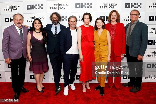 Paul Guilfoyle, Holly Chou, Wallace Wolodarsky, Aaron Ryder, Rebecca Henderson, Molly Brown, Sigourney Weaver and David Rasche attend "The Good...