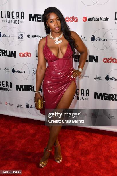 Remy Ma attends A2IM Presents The Libera Awards at Webster Hall on June 16, 2022 in New York City.