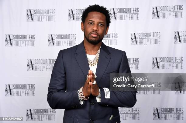 Fabolous attends the Songwriters Hall of Fame 51st Annual Induction and Awards Gala at Marriott Marquis on June 16, 2022 in New York City.