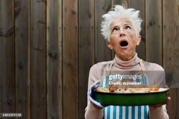 oh no, my lunch is ruined! - ruined dinner stock pictures, royalty-free photos & images