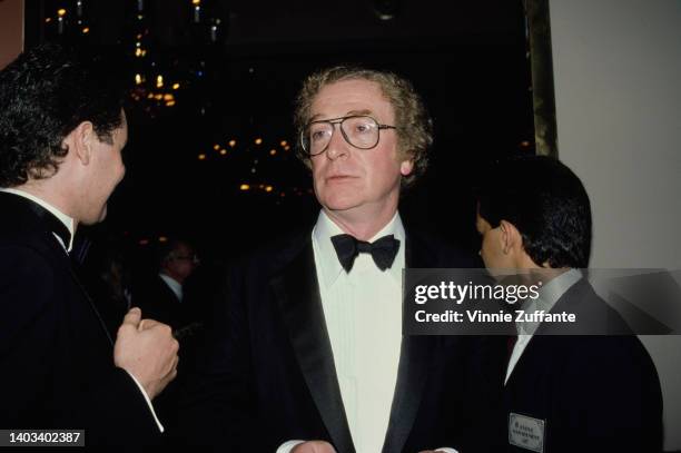 British actor Michael Caine attends the 14th Annual American Film Institute Life Achievement Awards, held at the Beverly Hilton Hotel in Beverly...