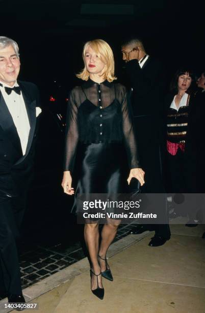 American talent agent Ed Limato and American actress Ellen Barkin attend the 23rd Annual American Film Institute Lifetime Achievement Award ceremony,...