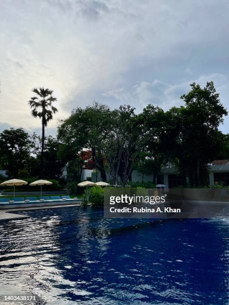The Standard Hua Hin's pool on June 12, 2022 in Hua Hin, Thailand.