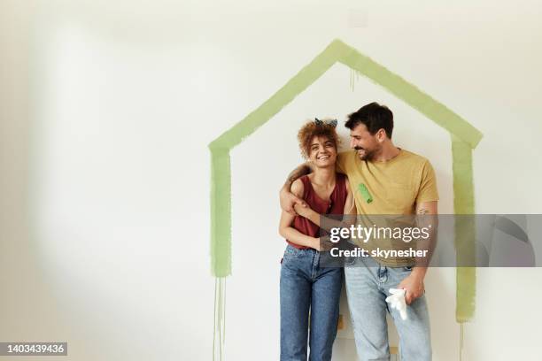 das ist unser neues zuhause! - dekorieren stock-fotos und bilder