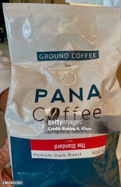 Pana Coffee that is made in Thailand and packaged for The Standard Hua Hin hotel that opened in December 2021 - the first property of the Standard...