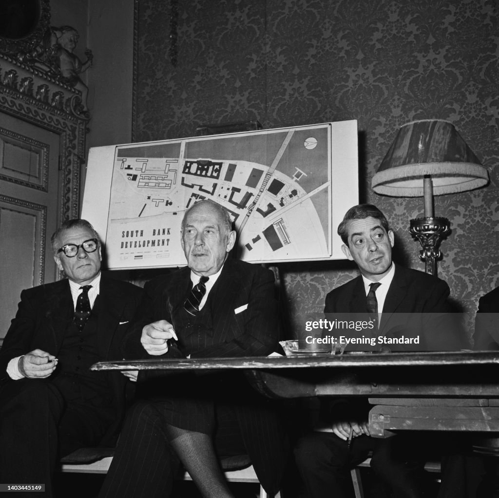 National Theatre Architect Announcement, 1963