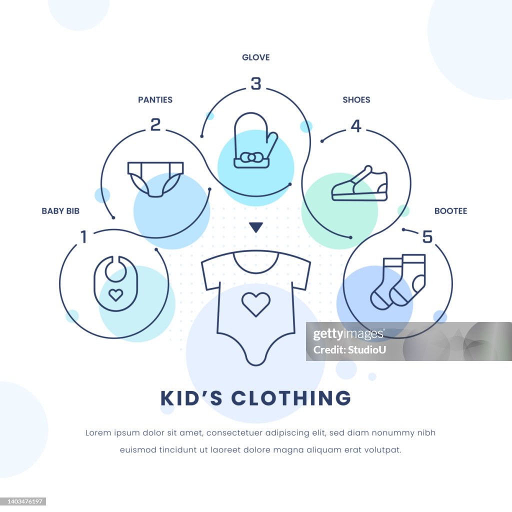 Kidswear Infographic Design
