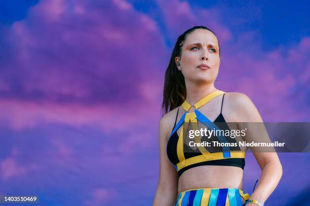 Alice Merton performs during the first day of the Southside Festival 2022 on June 17, 2022 in Neuhausen, Germany.