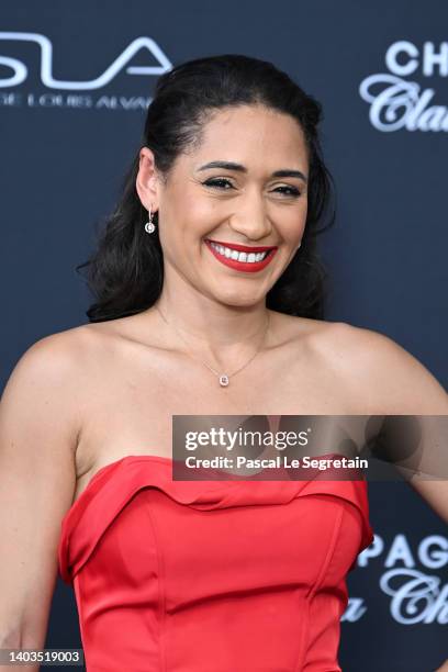 Joséphine Jobert attends the opening ceremony during the 61st Monte Carlo TV Festival on June 17, 2022 in Monte-Carlo, Monaco.