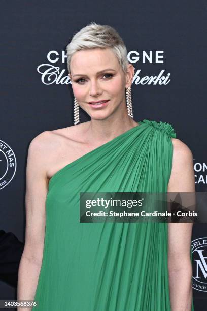 Princess Charlene of Monaco attends the opening ceremony during the 61st Monte Carlo TV Festival on June 17, 2022 in Monte-Carlo, Monaco.