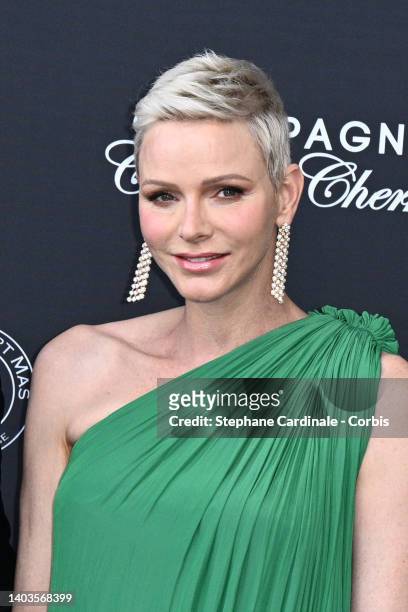 Princess Charlene of Monaco attends the opening ceremony during the 61st Monte Carlo TV Festival on June 17, 2022 in Monte-Carlo, Monaco.