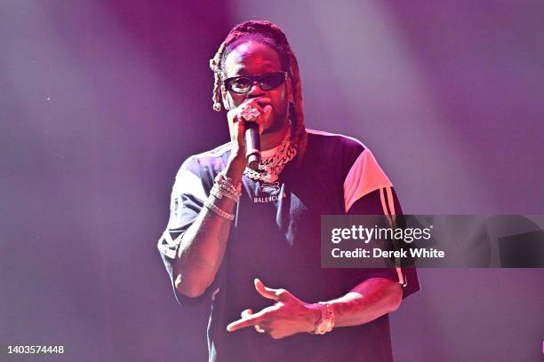 Chainz performs live for SiriusXM's 'Small Stage' series at Terminal West on June 17, 2022 in Atlanta, Georgia.