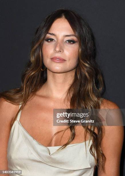 Génesis Rodríguez arrives at the Season 3 Premiere Of Netflix's "The Umbrella Academy" at The London West Hollywood at Beverly Hills on June 17, 2022...