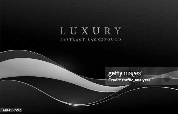 ilustraciones, imágenes clip art, dibujos animados e iconos de stock de fondo abstracto negro/plateado - platino