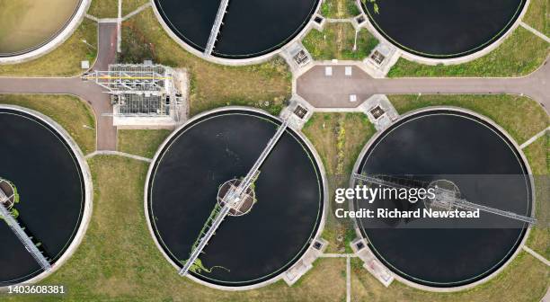 wastewater treatment plant - mineral water stock pictures, royalty-free photos & images