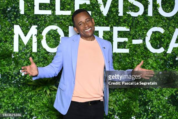Hill Harper attends The "The Good Doctor" Photocall as part of the 61st Monte Carlo TV Festival at the Grimaldi Forum on June 18, 2022 in...