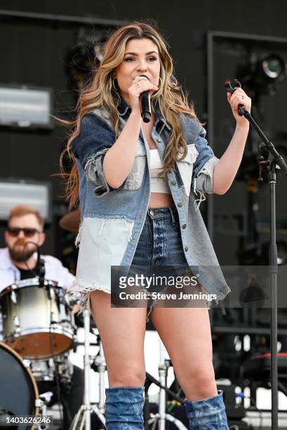 Tenille Arts performs on Day 1 of Country Summer Music Festival 2022 at Sonoma County Fairgrounds on June 17, 2022 in Santa Rosa, California.