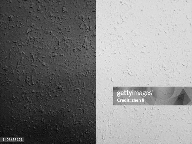 wall texture background painted in black and white - bumpy bildbanksfoton och bilder